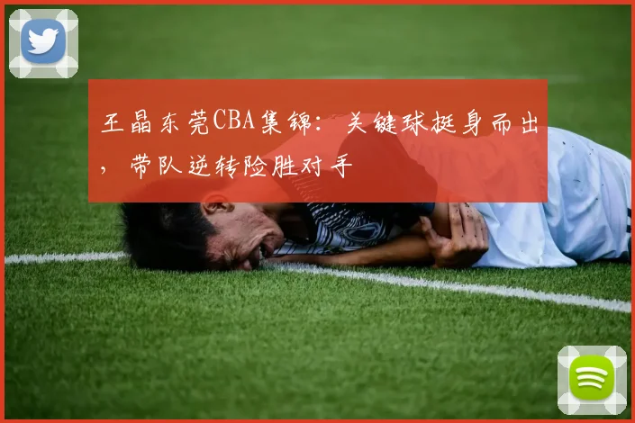 王晶东莞CBA集锦：关键球挺身而出，带队逆转险胜对手