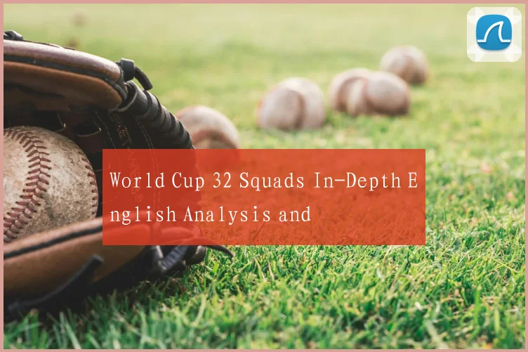 World Cup 32 Squads In-Depth English Analysis and