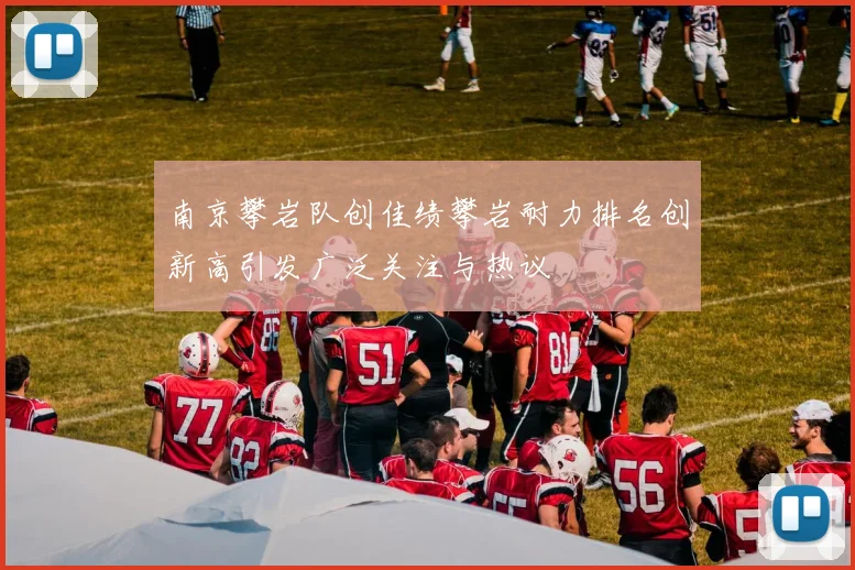 南京攀岩队创佳绩攀岩耐力排名创新高引发广泛关注与热议