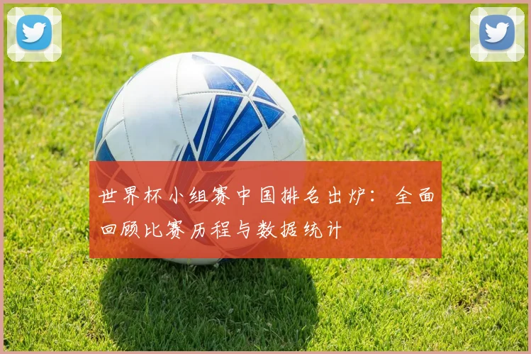 世界杯小组赛中国排名出炉：全面回顾比赛历程与数据统计